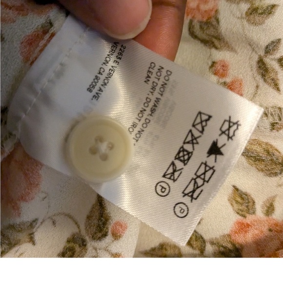 Reformation Fauna Floral-print Crepe Midi Dress In White Size 8 $228 - Picture 8 of 9